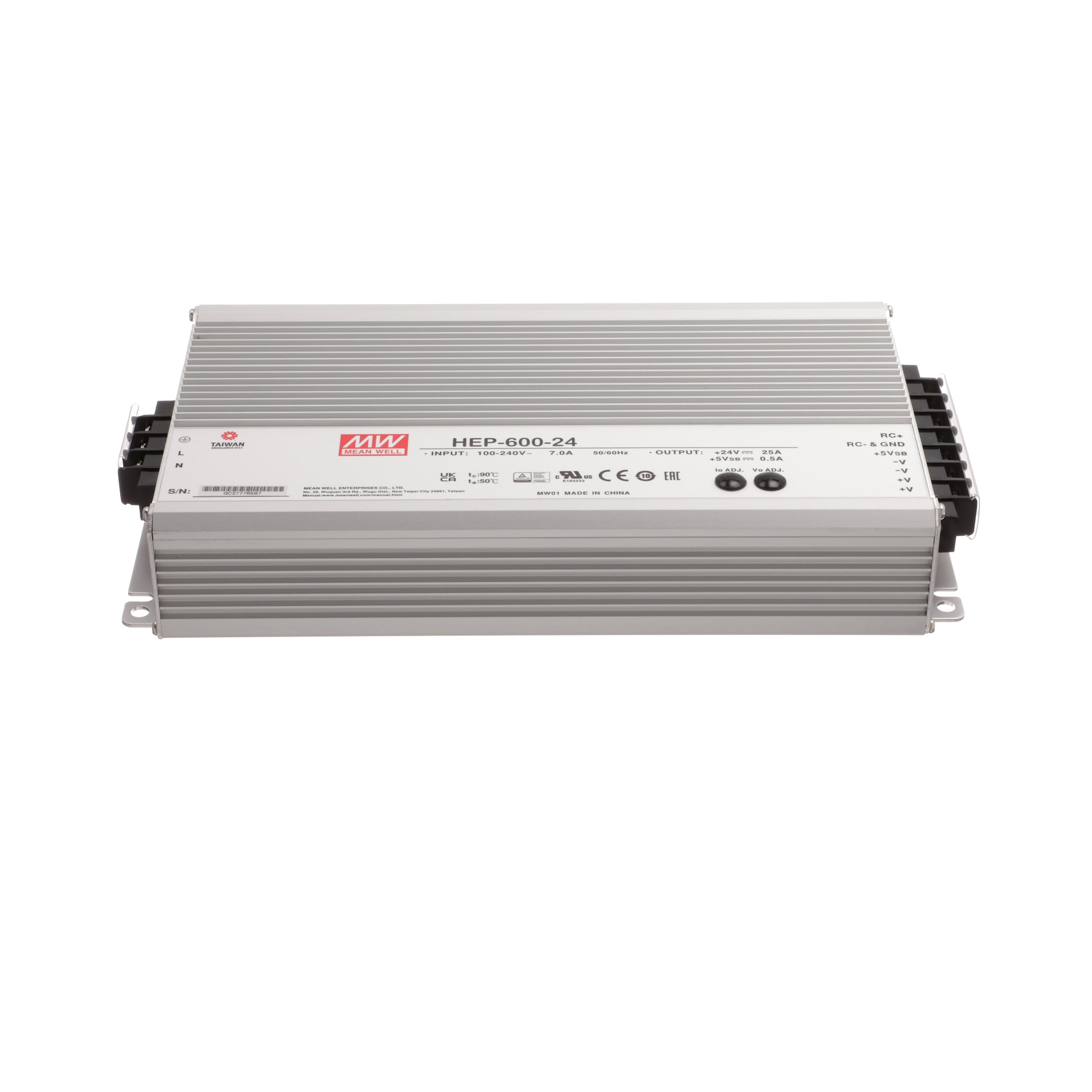 HEP-600-24 MEAN WELL | Mouser