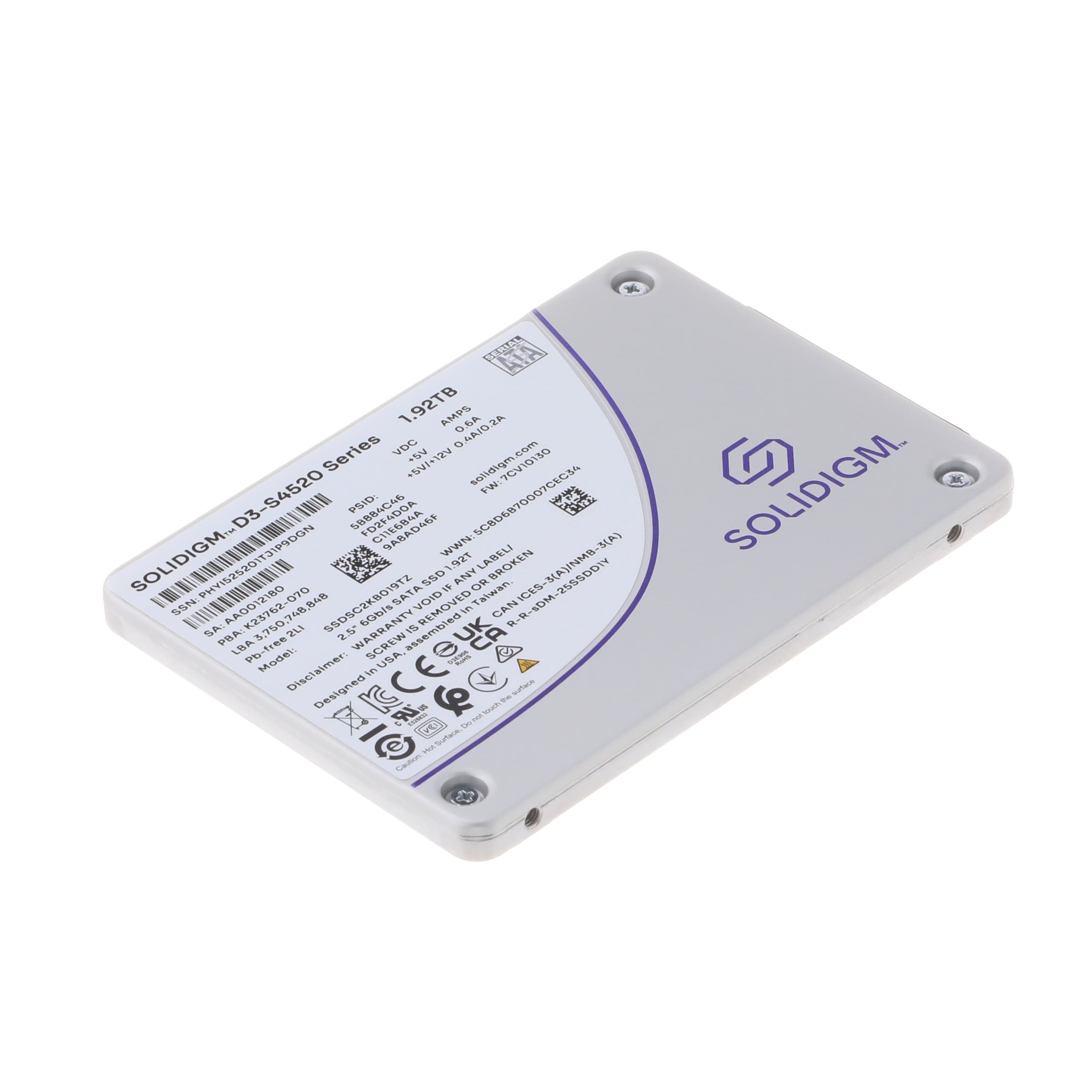 SSDSC2KB019TZ1Z Solidigm | Mouser